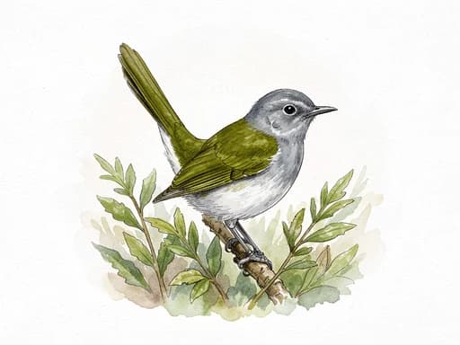 Green-backed Camaroptera