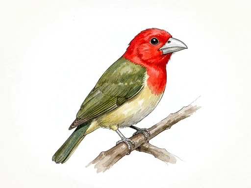 Red-headed Barbet